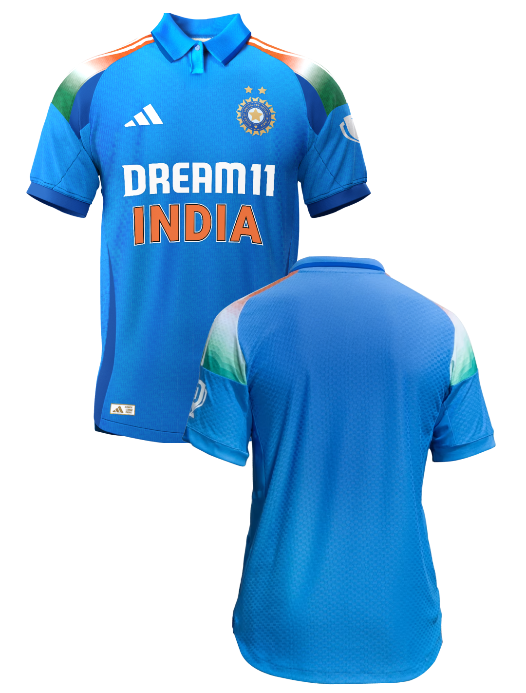 India Official Adidas One Day International Cricket Jersey 2025 - Customised (3)