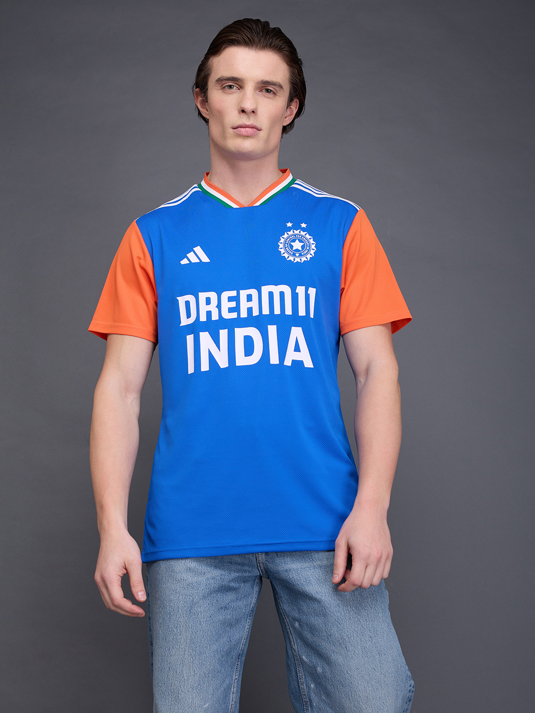 India Official Adidas Team India Cricket 2 Star Jersey for Men (2)