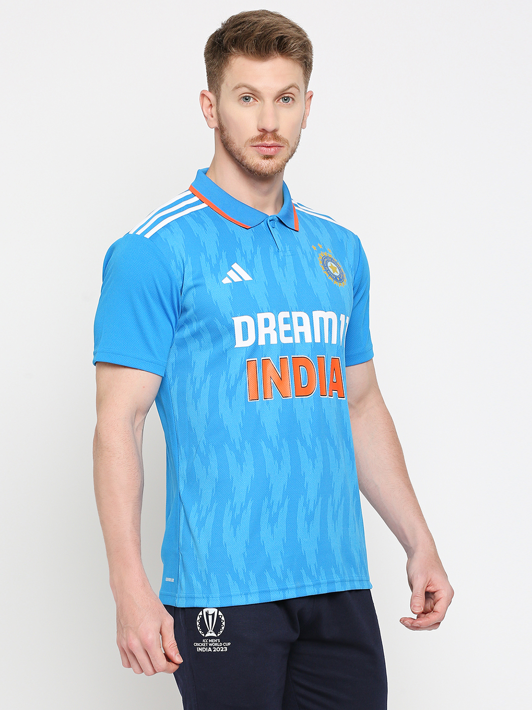 India Official Adidas Team India Cricket ODI Fan Jersey for Men (3)