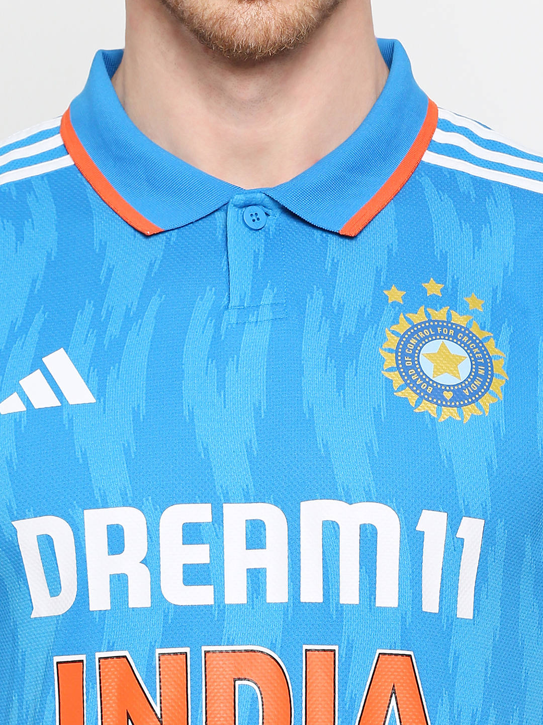 India Official Adidas Team India Cricket ODI Fan Jersey for Men (6)