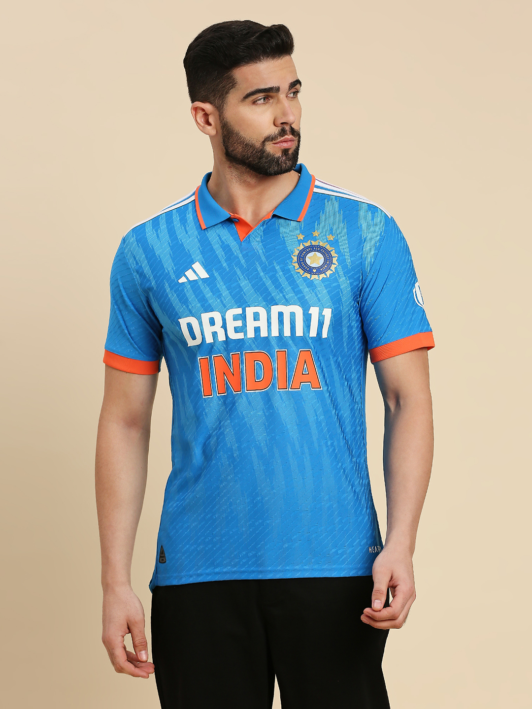 India Official Adidas Team India Cricket ODI Player Jersey for Men - Customised (3)