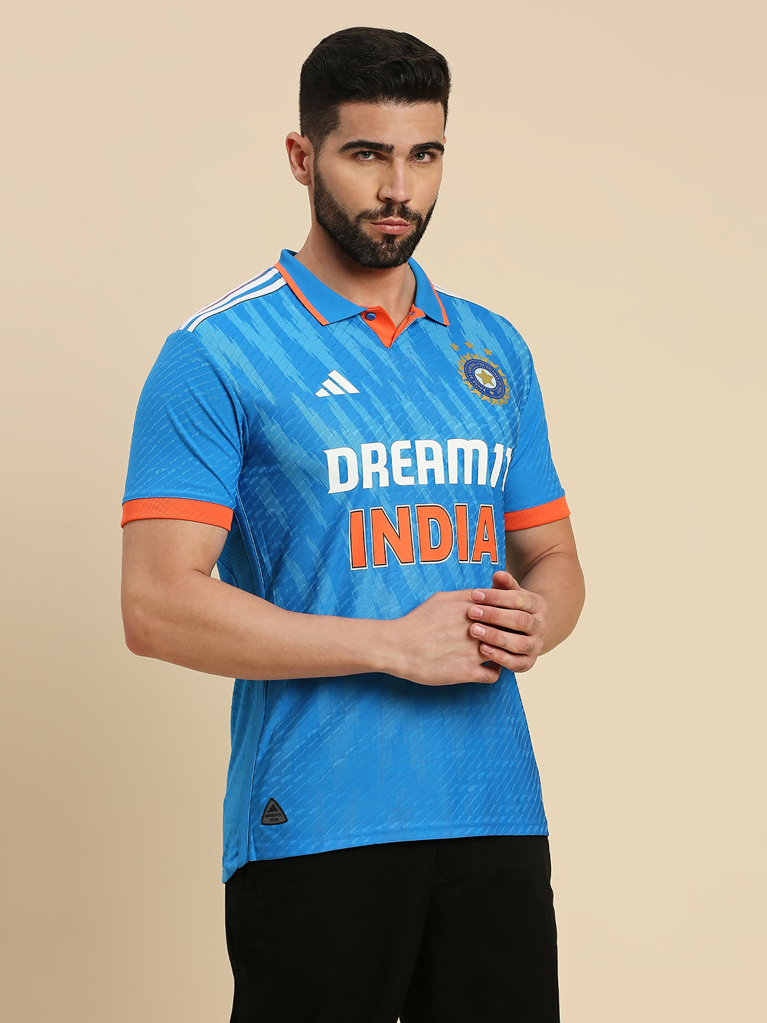 India Official Adidas Team India Cricket ODI Player Jersey for Men - Customised (4)