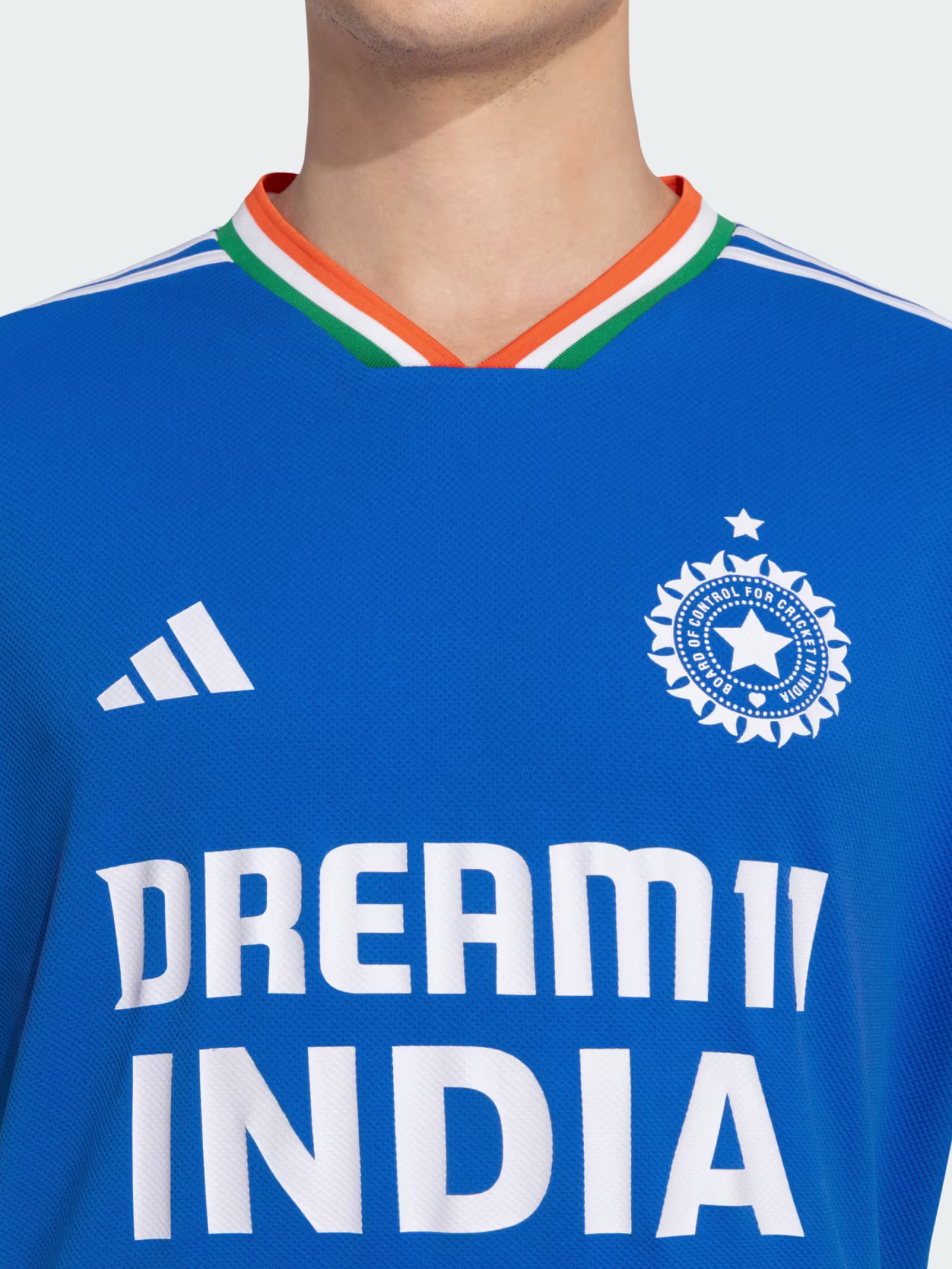 India Official Adidas Team India Cricket T20 International Fan Jersey (5)