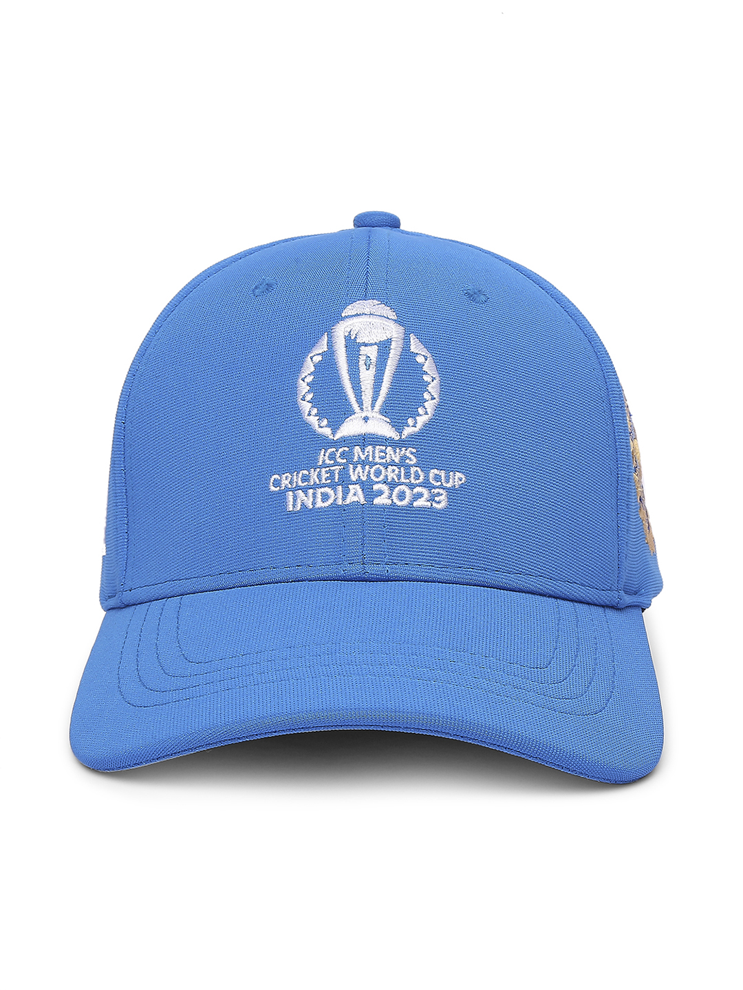 Buy Official ICC CWC 23 Men Blue Embroidered Team India Cricket Cap From Fancode Shop