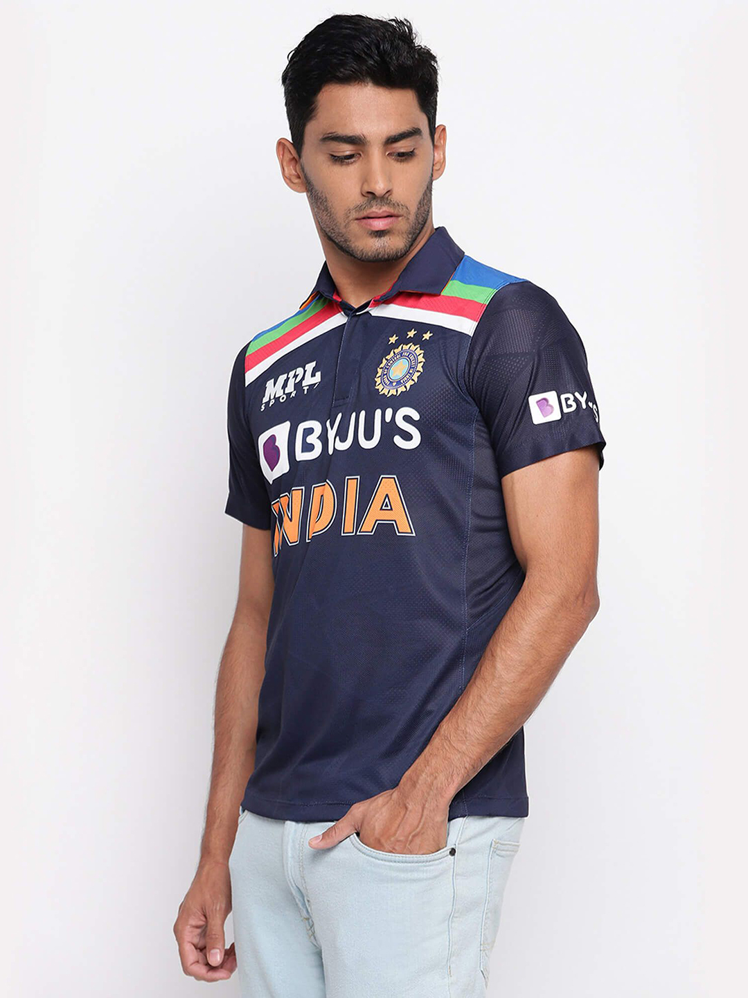 India Official MPL Sports Team India Retro Jersey Fan Edition (4)