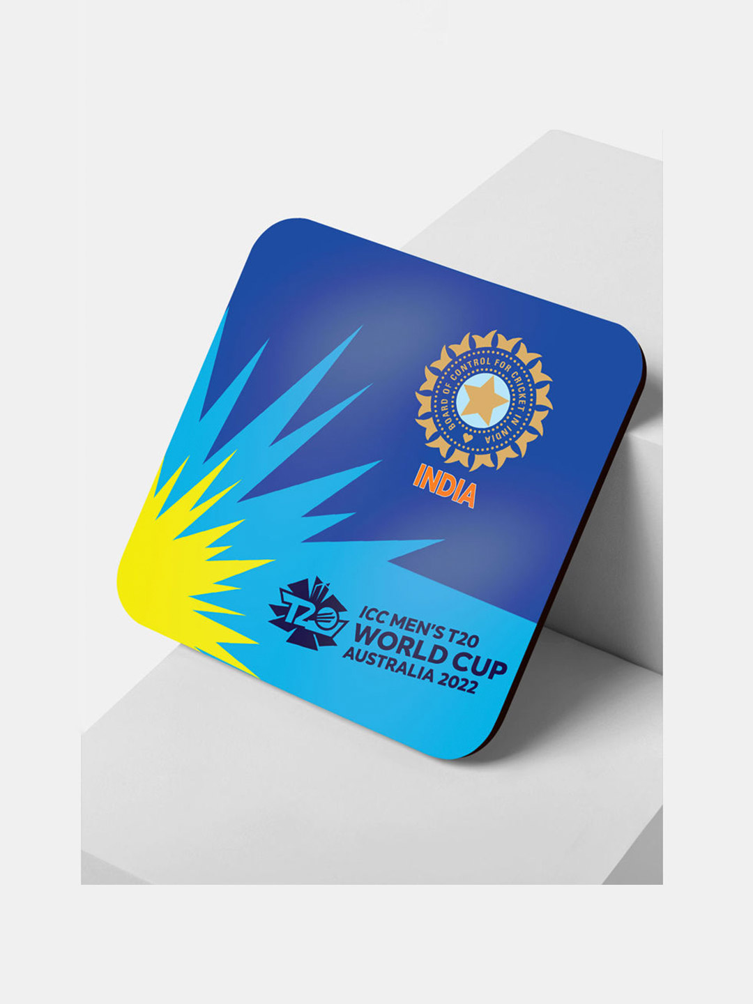 India Team India ICC T20 Square Coaster (1)