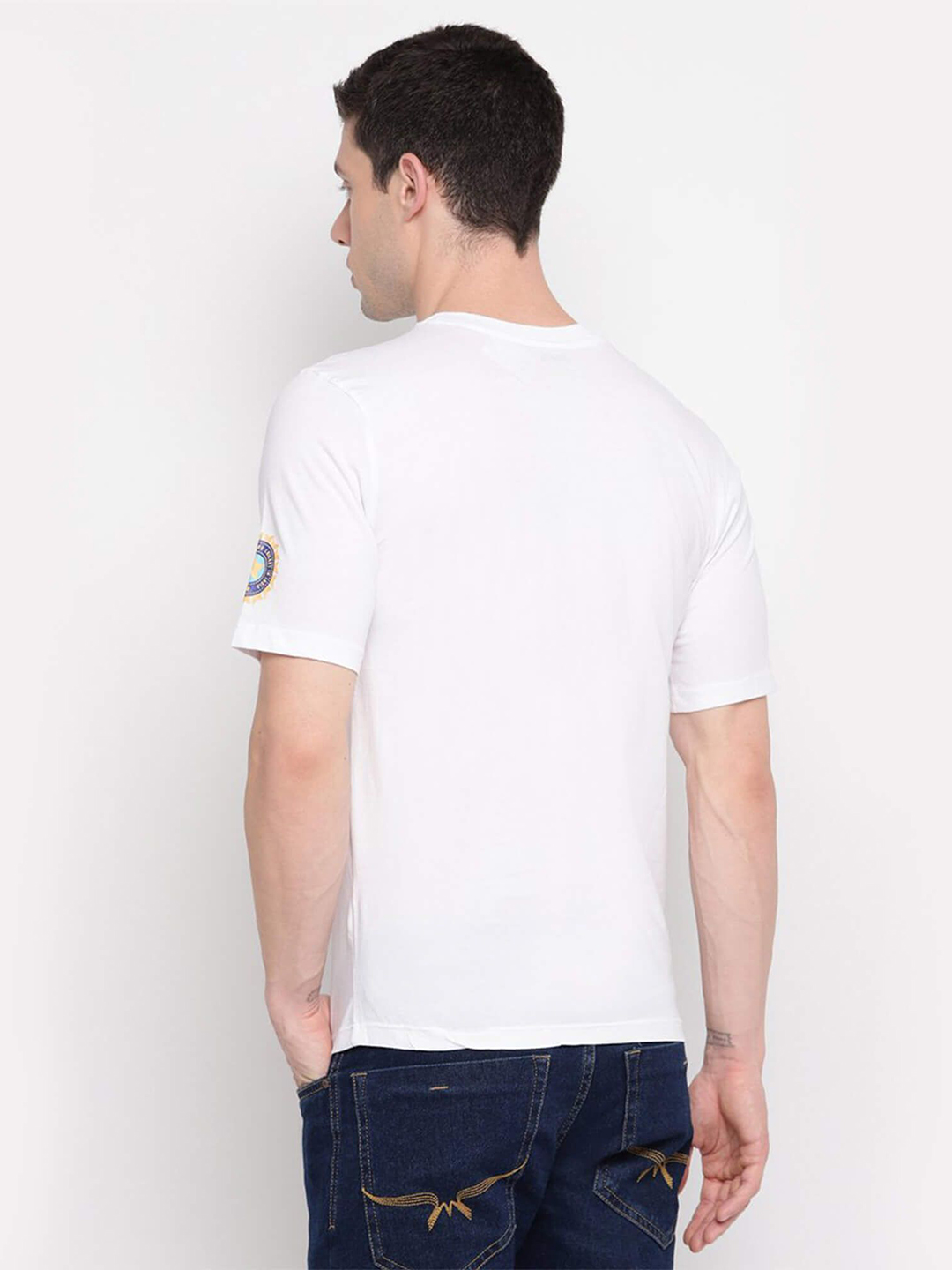 India Team India MPL Sports Pride Series White Round Neck T-Shirt (3)