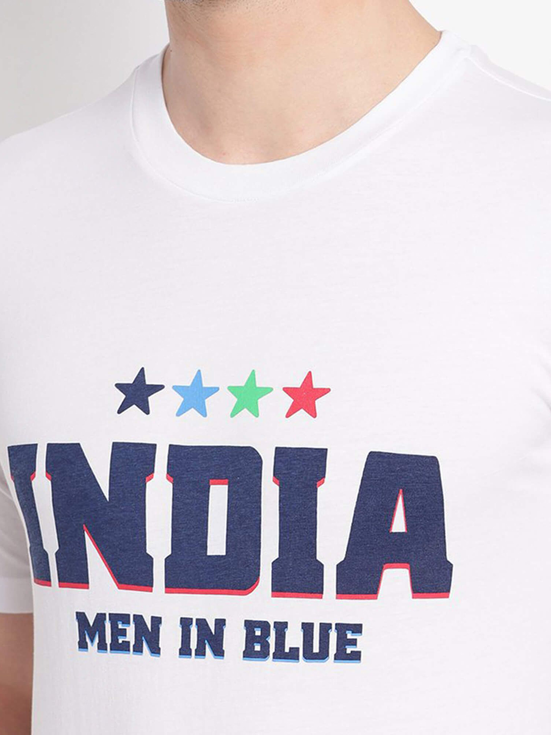 India Team India MPL Sports Pride Series White Round Neck T-Shirt (5)