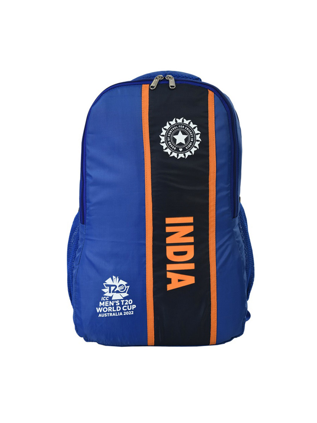 India Unisex Blue and Black Backpacks (1)