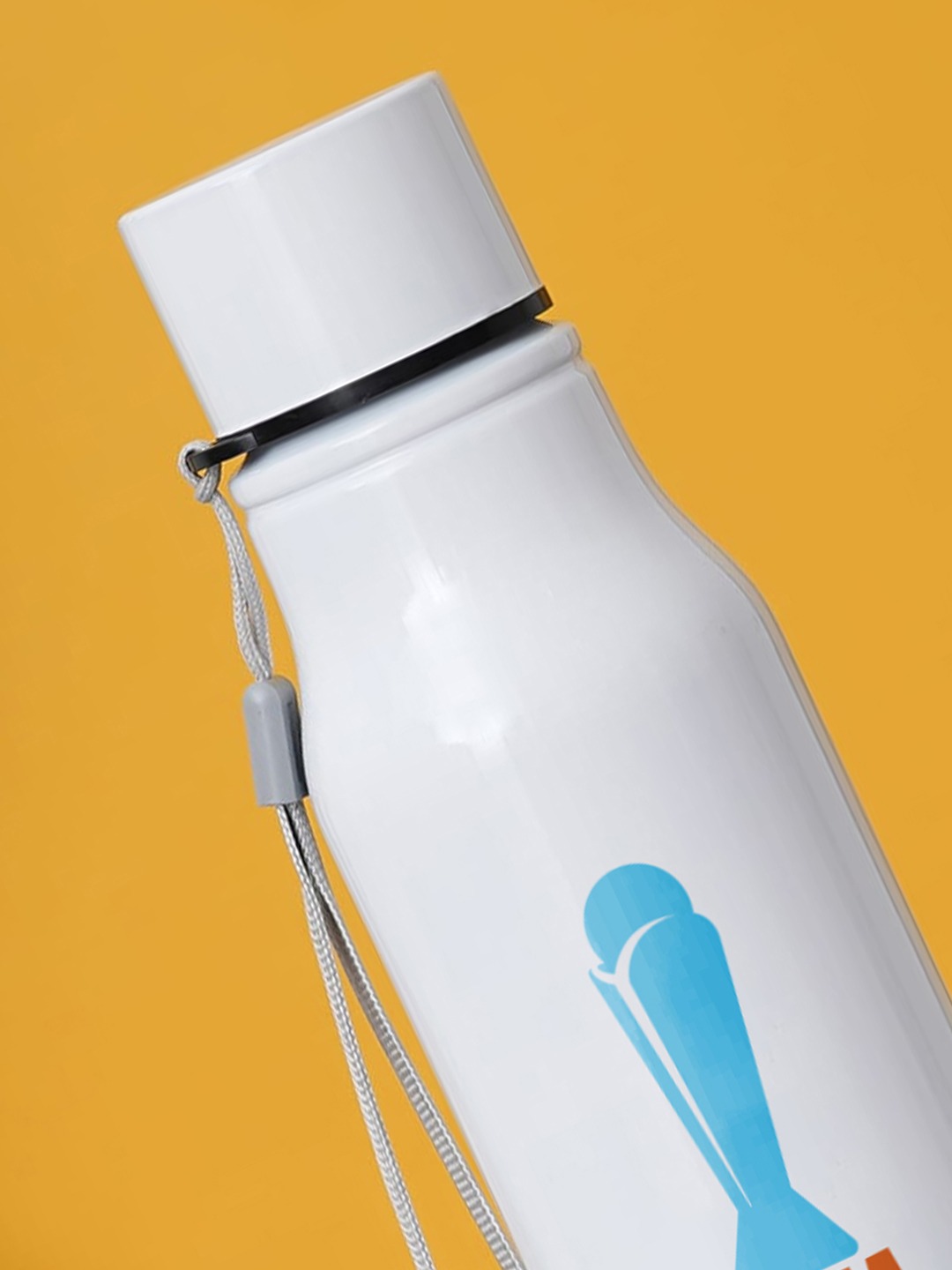 India ICC Champions Trophy 2025 - Single Walled, Easy to Carry, Leak-Proof, Rust Free, Stainless Steel Bottle - 750 ml ( (4)