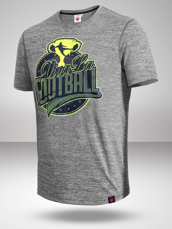 Indian Super League Unisex Grey Solid Round Neck T-Shirts (1)