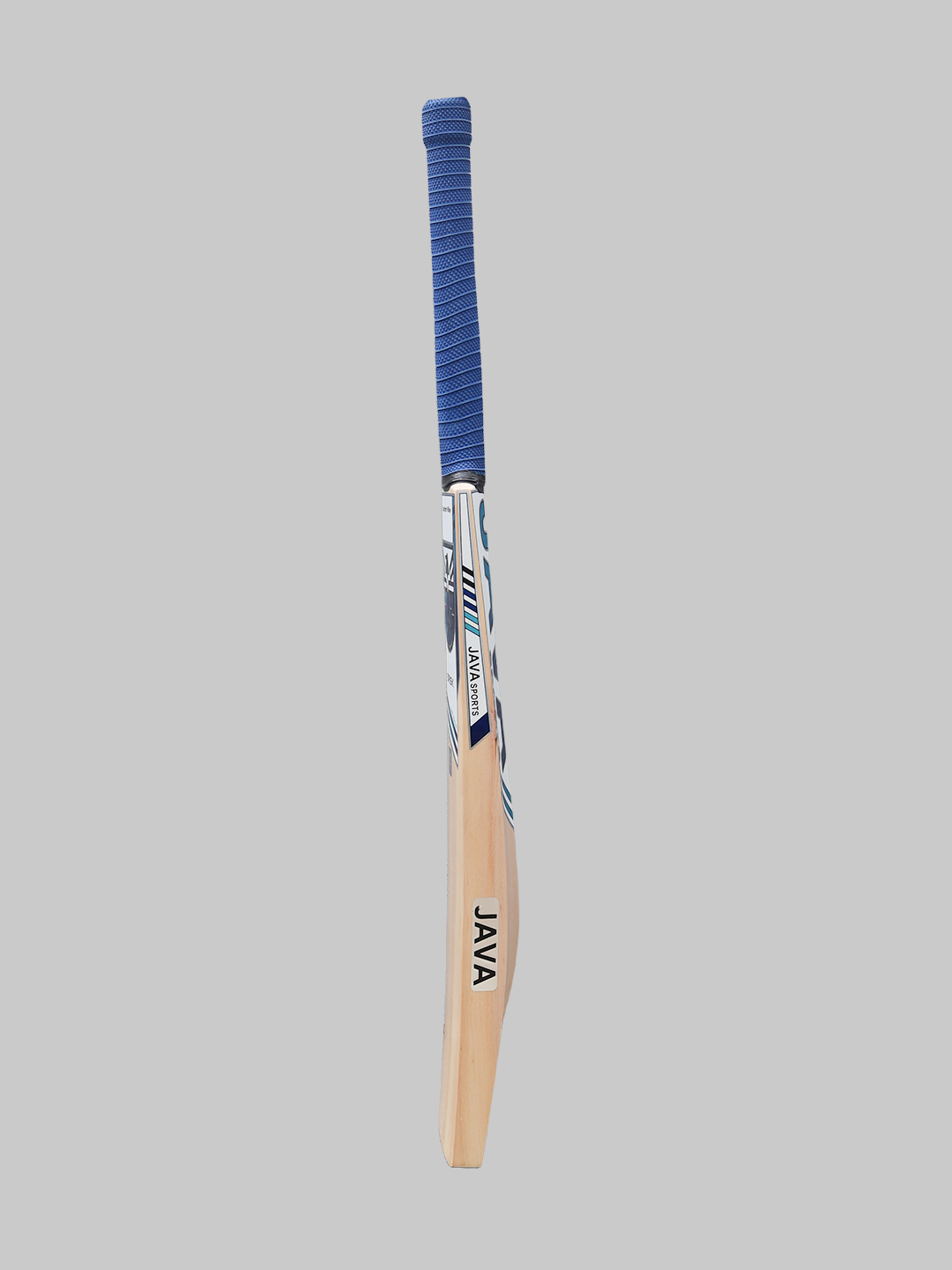 Java Brisk 3 Kashmir Willow Seasoned Cricket Bat - Sky Blue (3)
