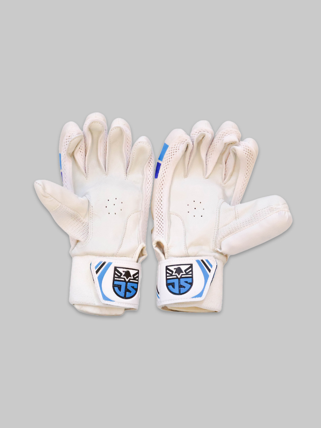 Java Unisex Beginner PU White Batting Gloves  (2)