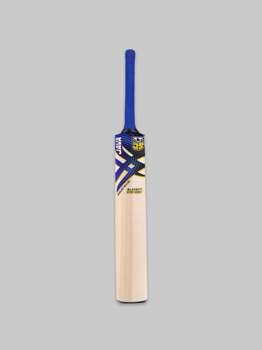 Java Unisex English Willow Player Edition Blue Cricket Bats