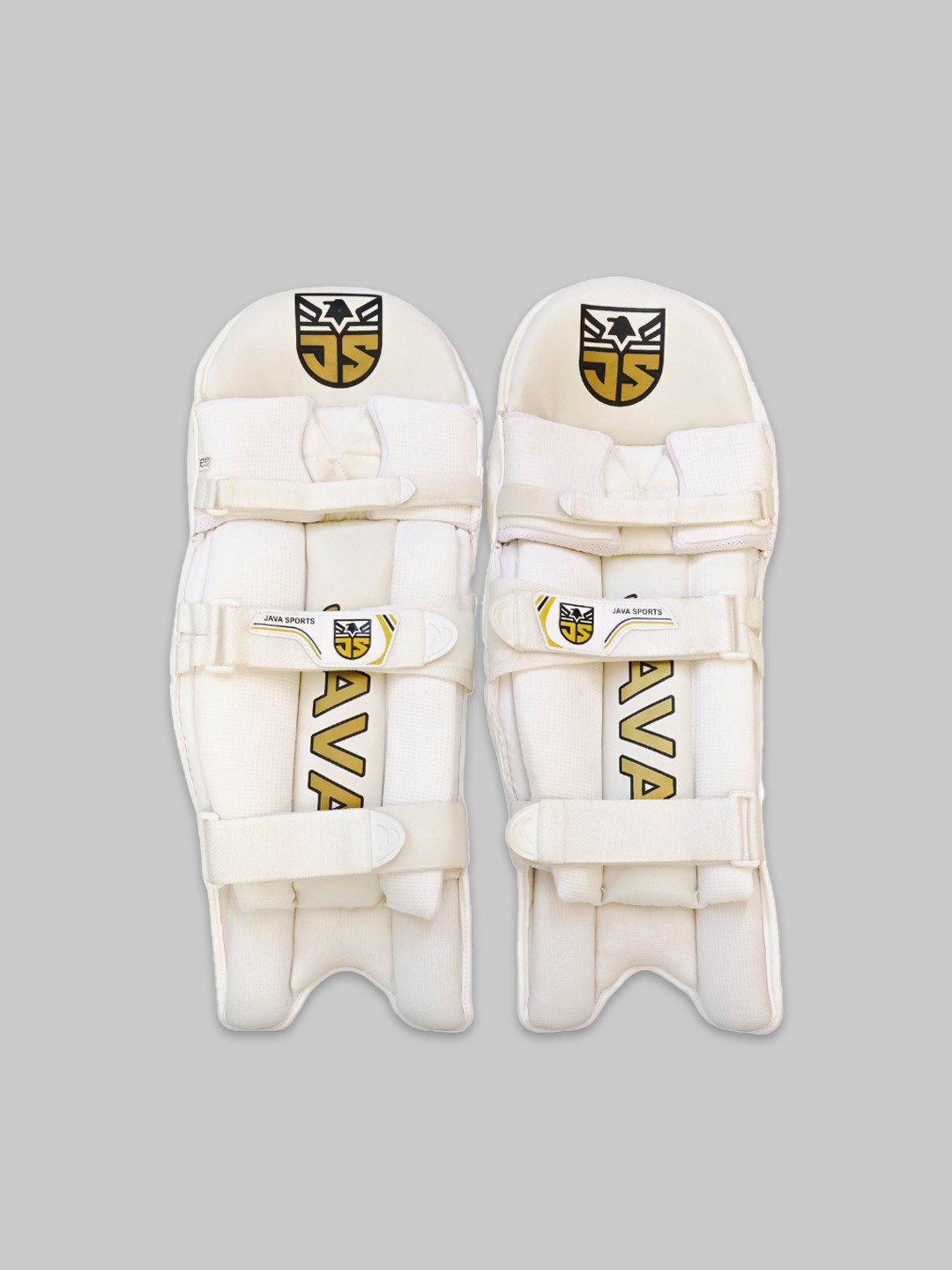 Java Unisex Lightweight Blazent White Leg Guards (2)