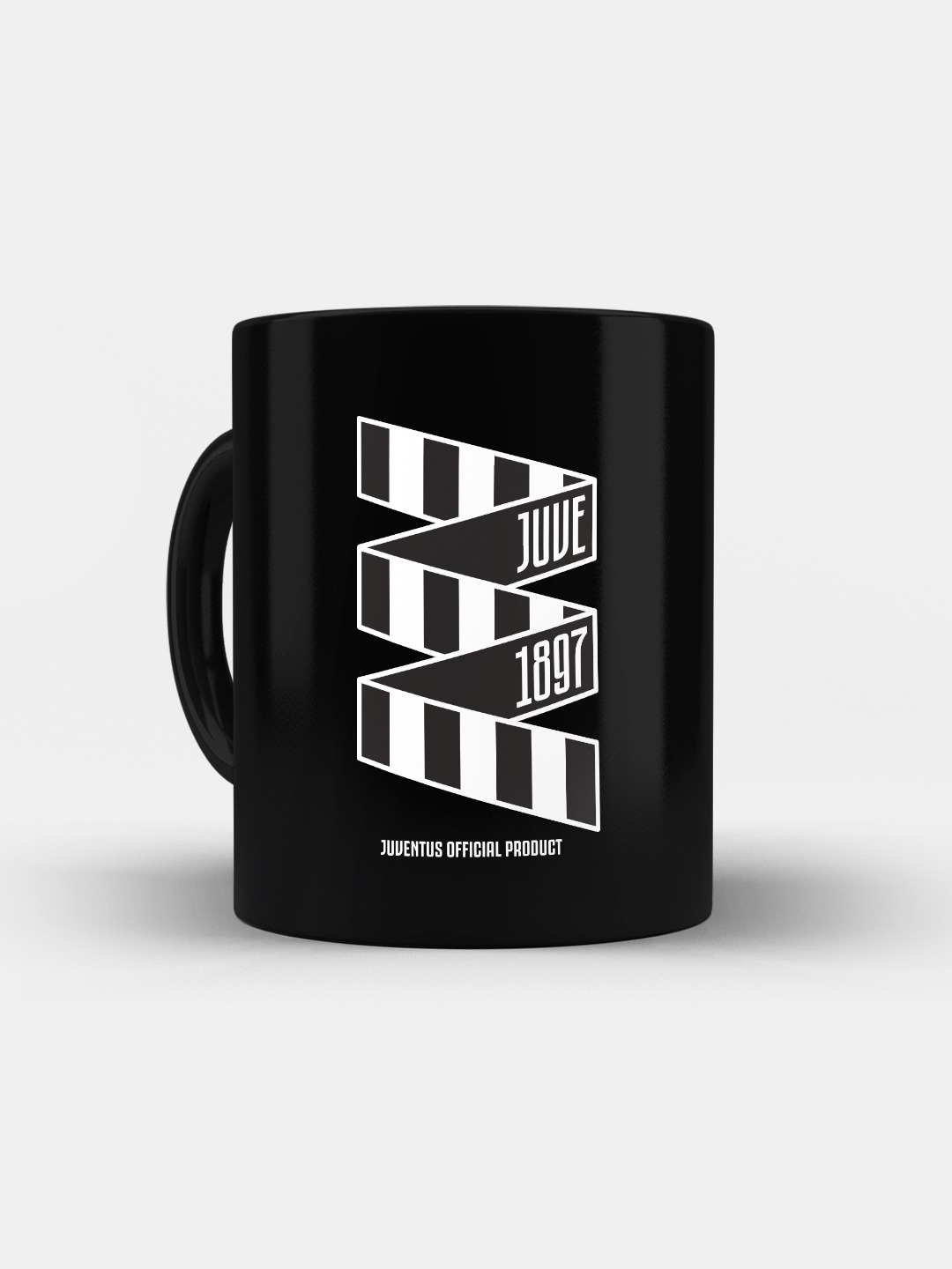 Juventus F.C. Black and White Printed Ceramic Coffee Mug - 325 ML (Pack of 1) (2)