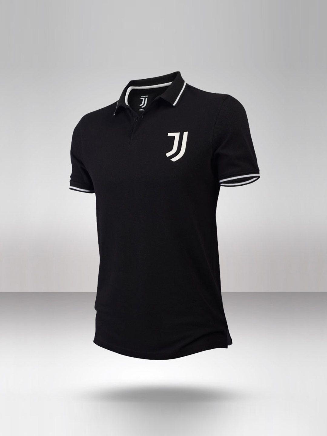 Juventus F.C. Juventus FC Men Classic Logo Polo T-Shirt (1)