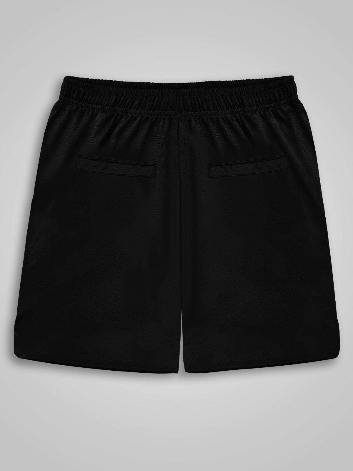 Juventus F.C. Men Black Solid Regular Fit Mid-Rise Polyester Athleisure Shorts (2)