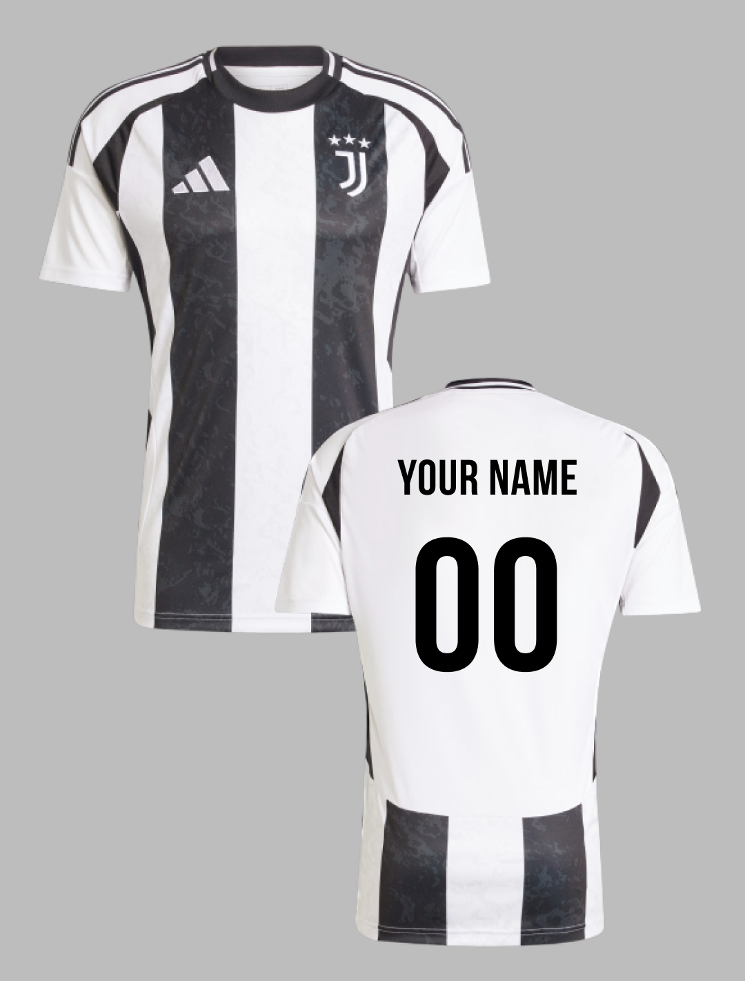 Juventus F.C. Official Home Jersey-24/25 - Customised