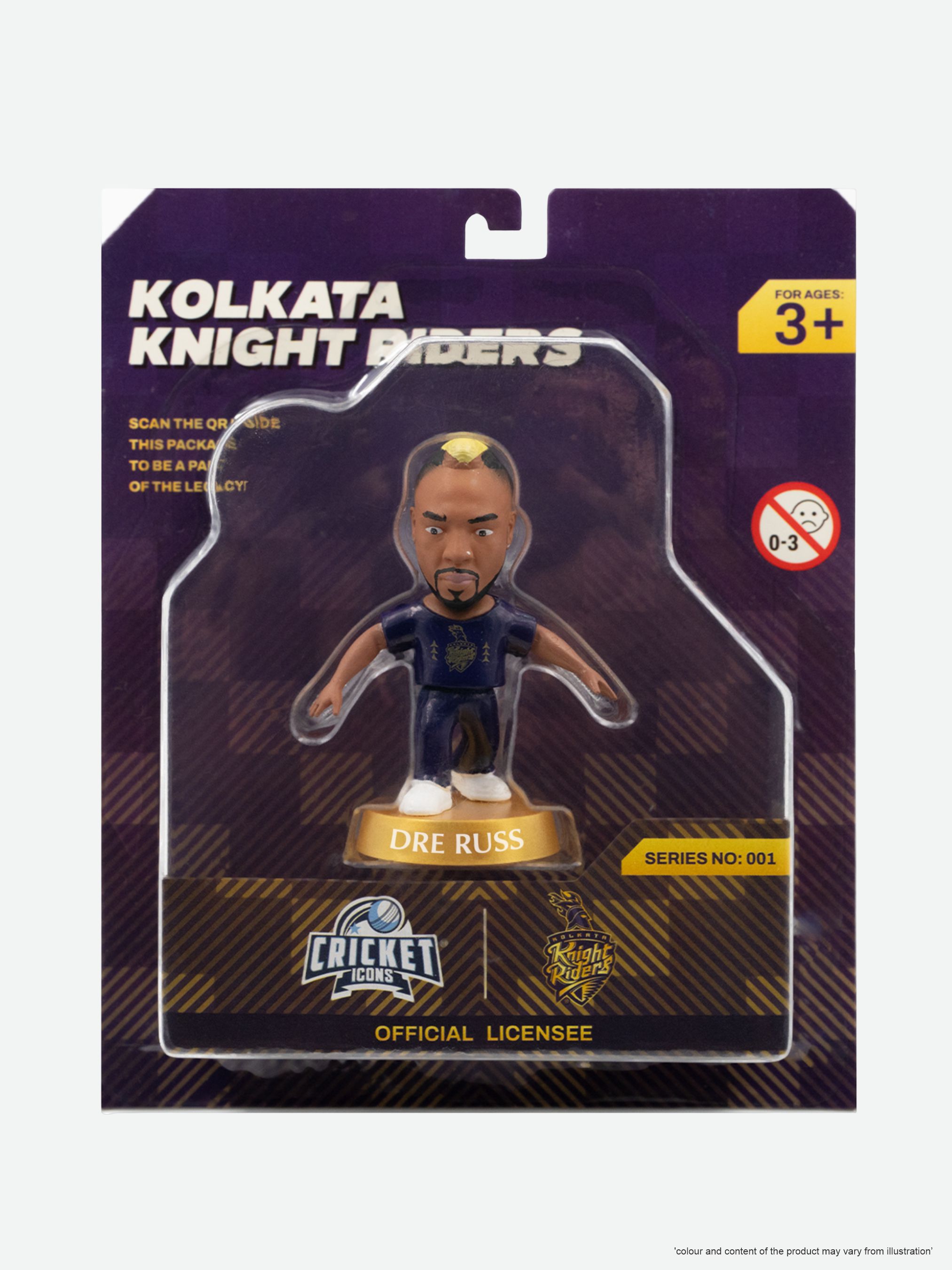 Kolkata Knight Riders Andre Russell Kolkata Knight Riders Collectible Miniature (2)