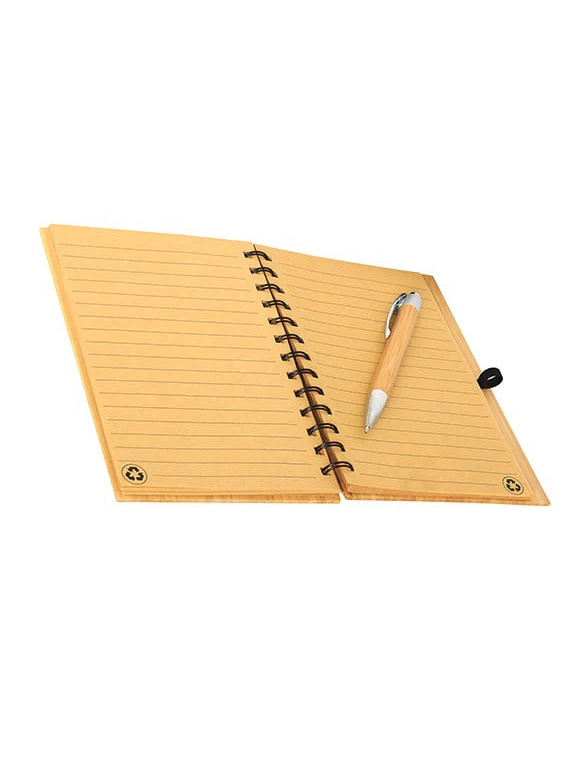 Kolkata Knight Riders Bamboo Notepad with Pen 1000 lined sheets (200 pages) (4)