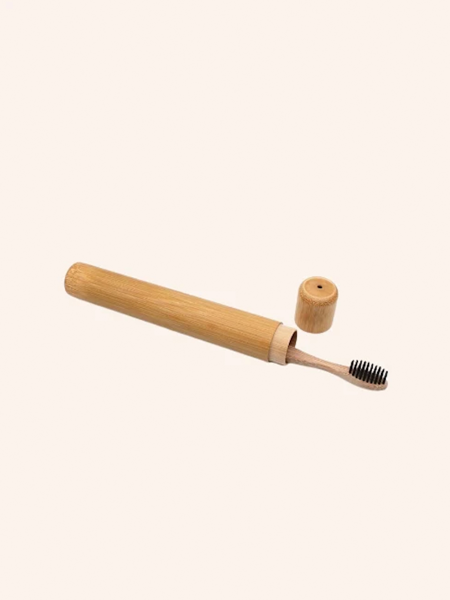 Kolkata Knight Riders Classy Bamboo Toothbrush Travel Case
