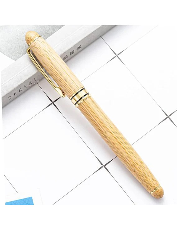 Kolkata Knight Riders Eco-friendly Bamboo Elegance Pen (3)