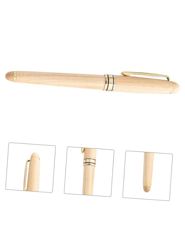 Kolkata Knight Riders Eco-friendly Bamboo Elegance Pen (4)