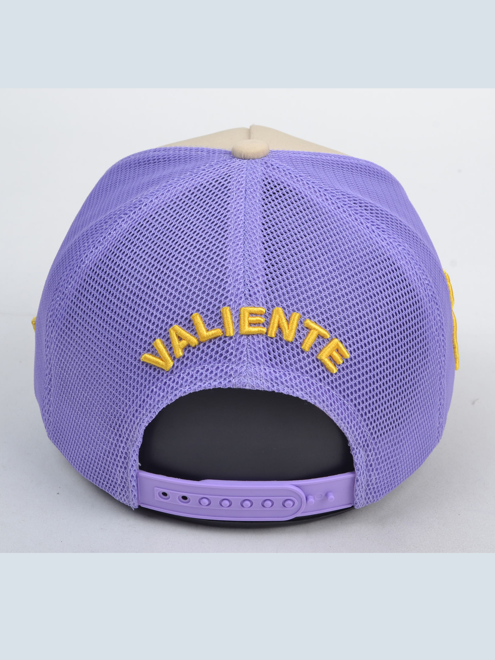 Kolkata Knight Riders Exclusive Champion Silicon Trucker Purple Cream Cap (4)