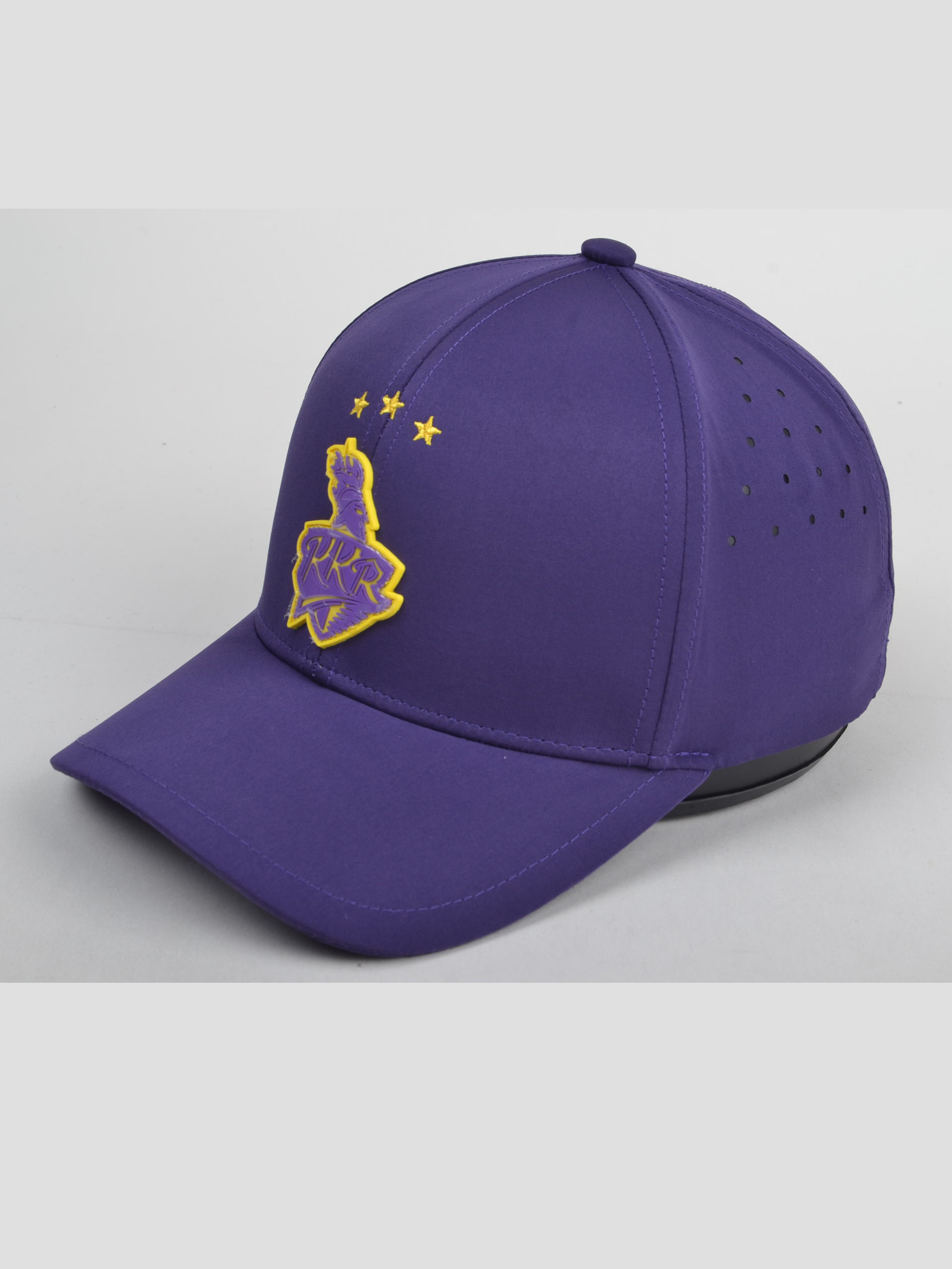 Kolkata Knight Riders Flexgrip Ultra Premuim Rubber Logo Purple Cap (2)