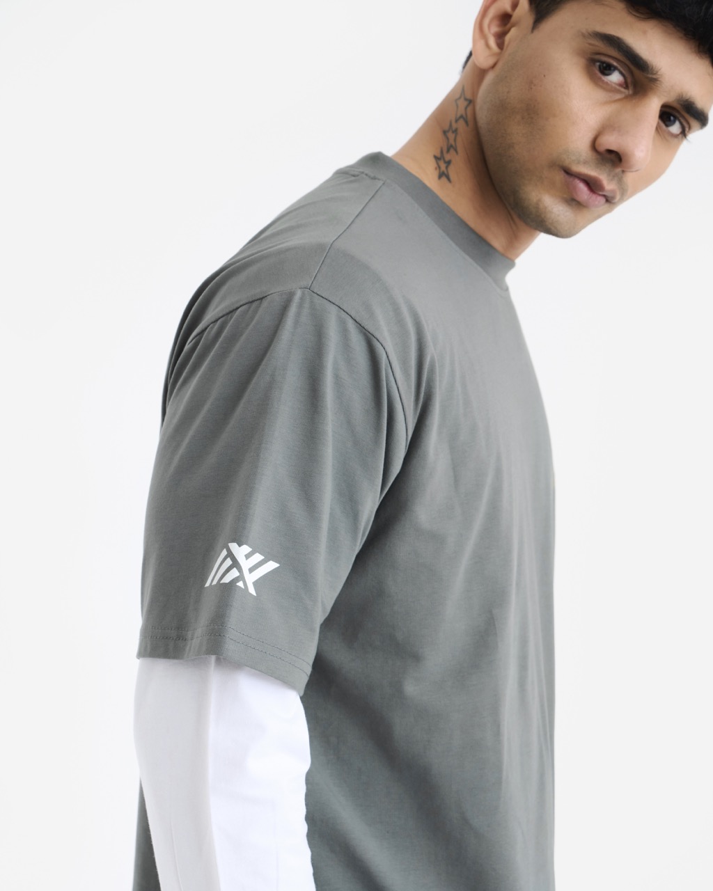 Kolkata Knight Riders Grey Casual Half Sleeves Round Neck Cotton T-Shirt (10)