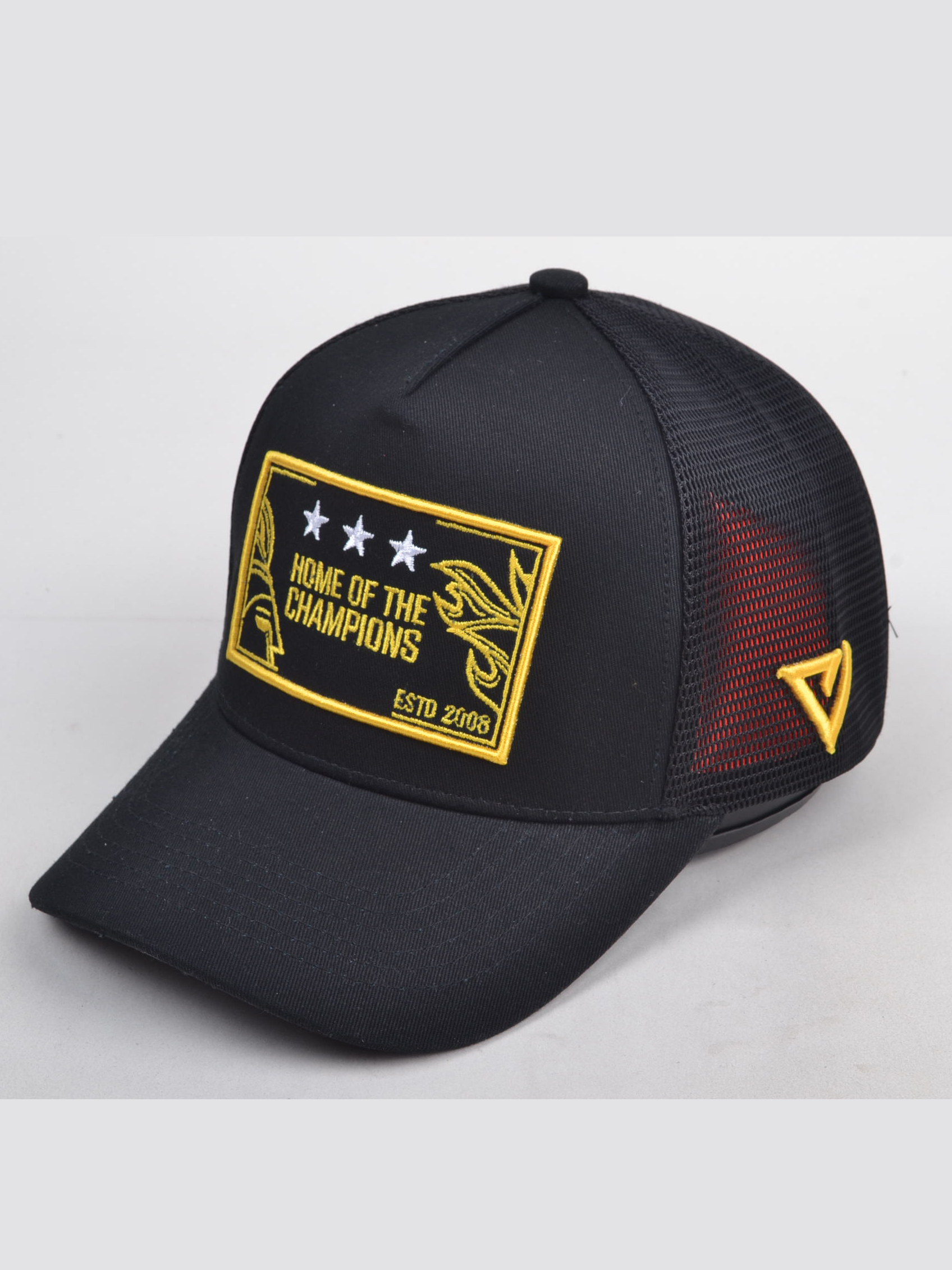 Kolkata Knight Riders Home Of Champion Trucker Black Cap (6)