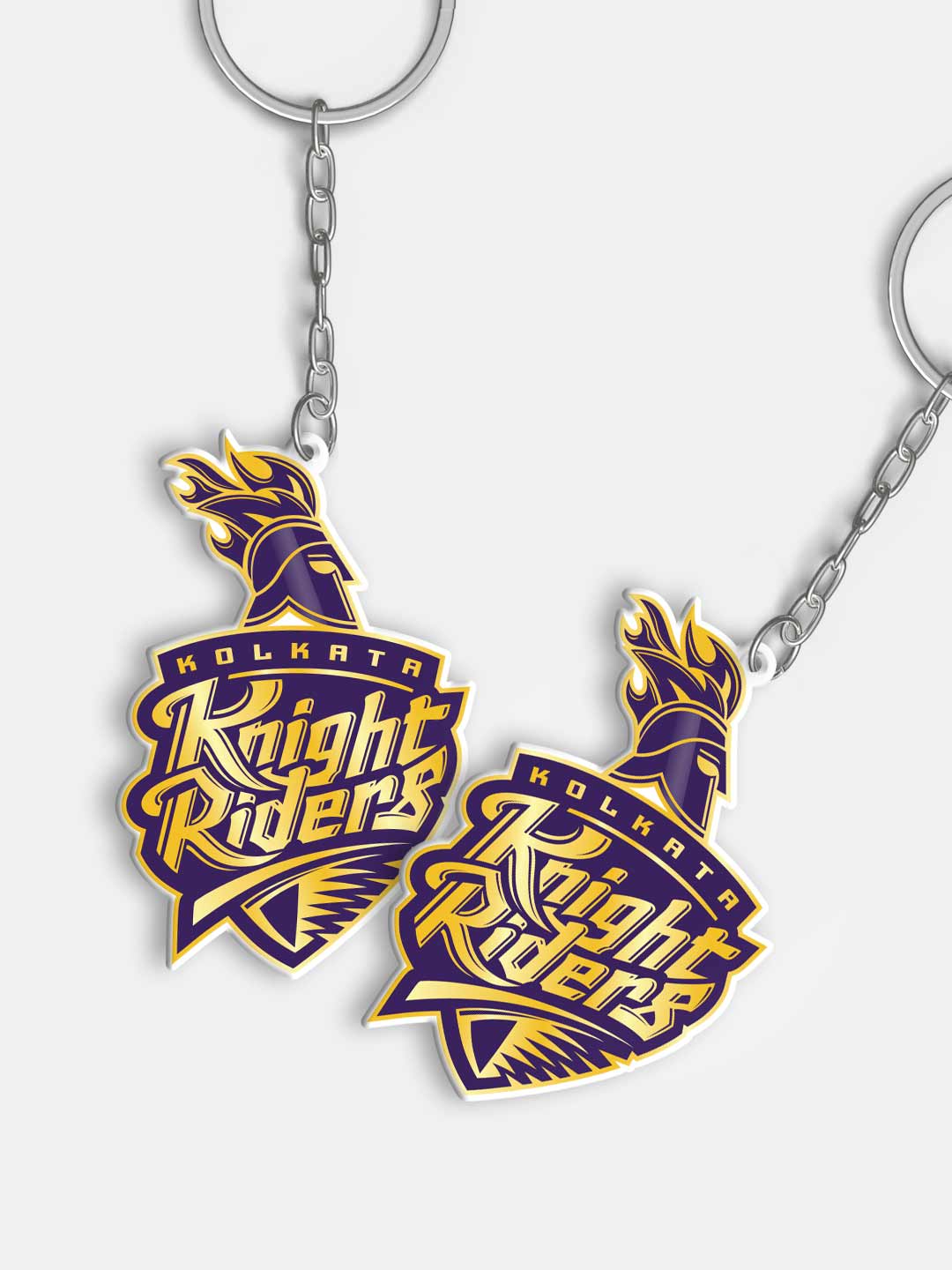 Kolkata Knight Riders Kolkata Knight Riders - Acrylic Keychains (Pack of - 2) (1)