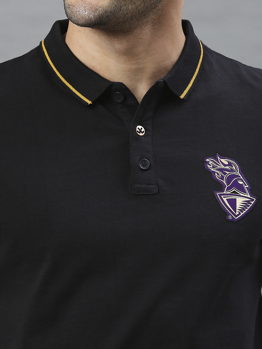 Kolkata Knight Riders Kolkata Knight Riders Official Polo T-Shirt 2022 (6)