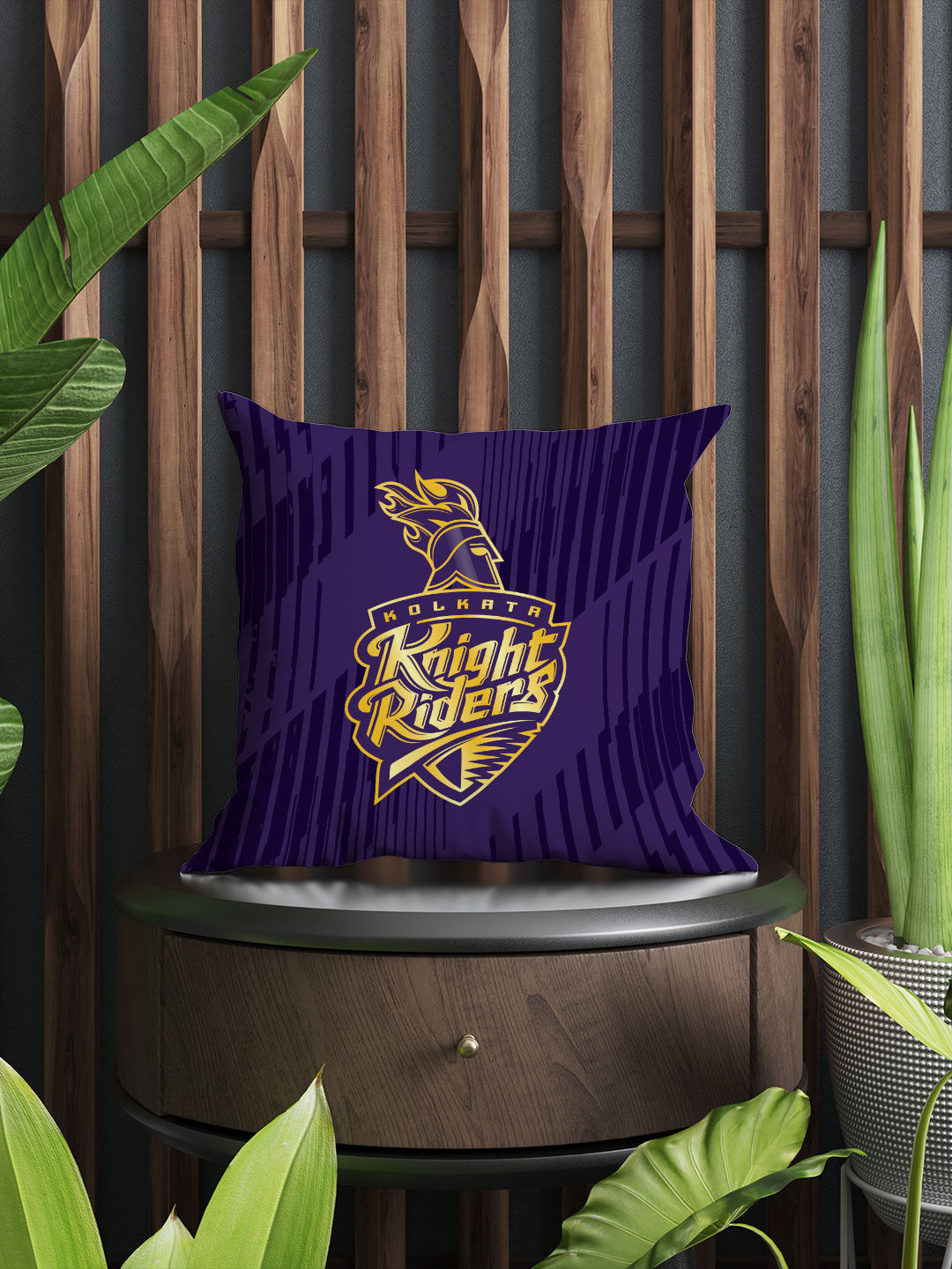 Kolkata Knight Riders Kolkata Knight Riders - Sqaure Cushions (Pack of - 2) (1)