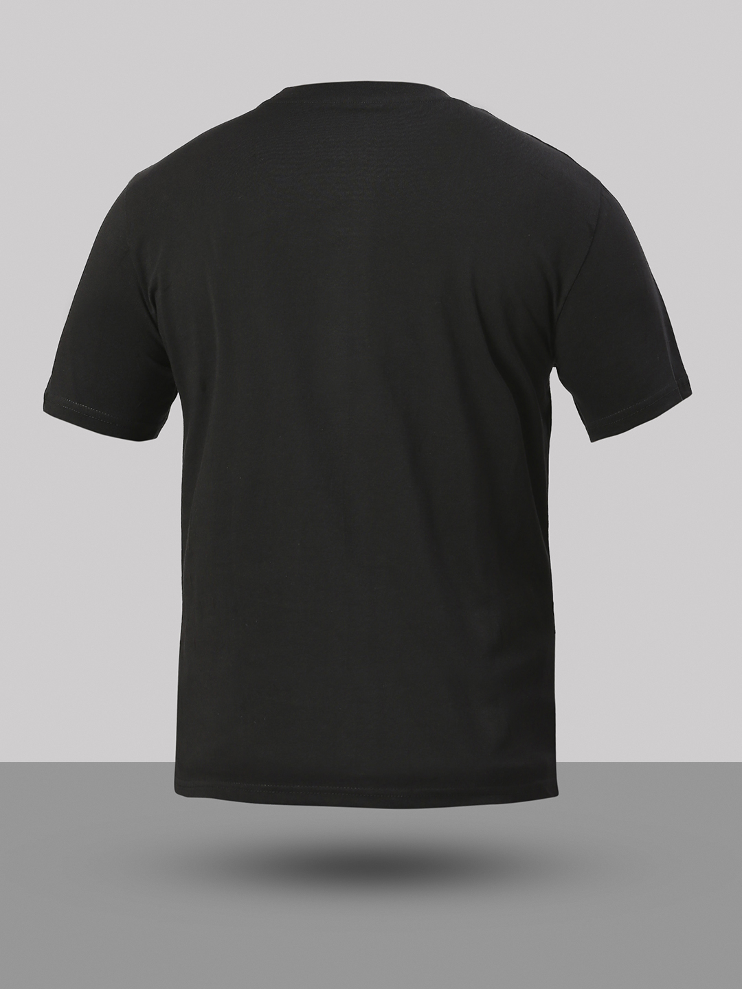 Kolkata Knight Riders Men Black Typography Printed Half Sleeves Round Neck Cotton T-Shirt (9)