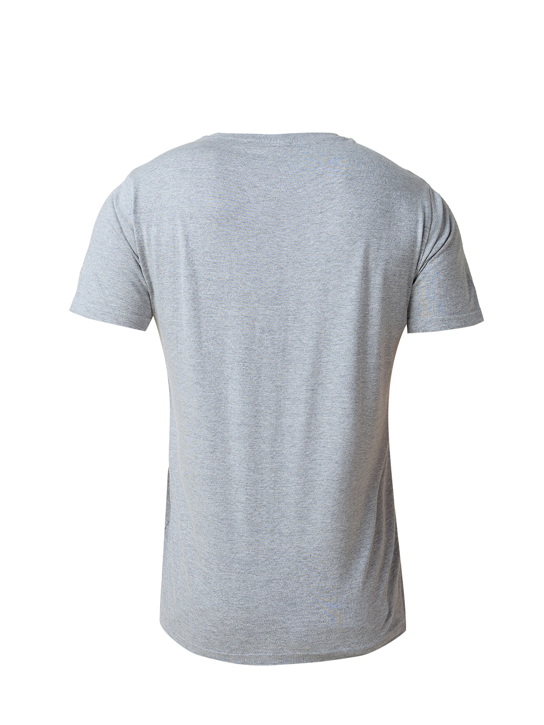 Kolkata Knight Riders Men Grey Melange Typography Printed Half Sleeves Round Neck Cotton T-Shirt (11)