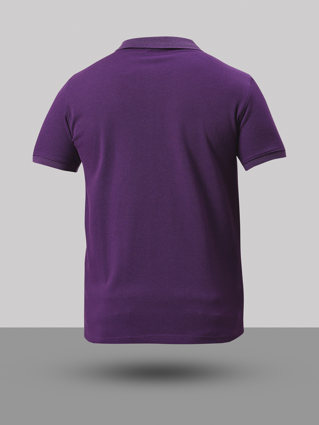 Kolkata Knight Riders Men Purple Logo Printed Half Sleeves Polo Collar Cotton T-Shirt (9)