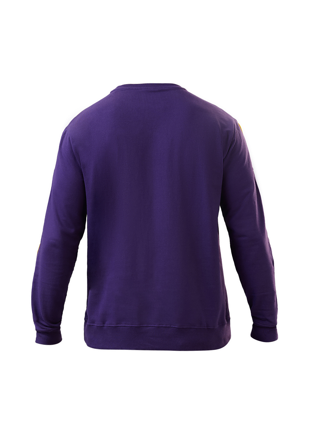 Kolkata Knight Riders Men Purple Relaxed Fit Full Sleeves Solid Sweatshirt (10)