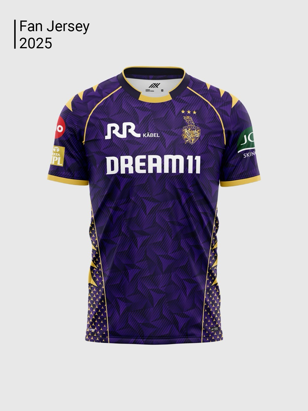 Kolkata Knight Riders Official Fan Jersey 2025