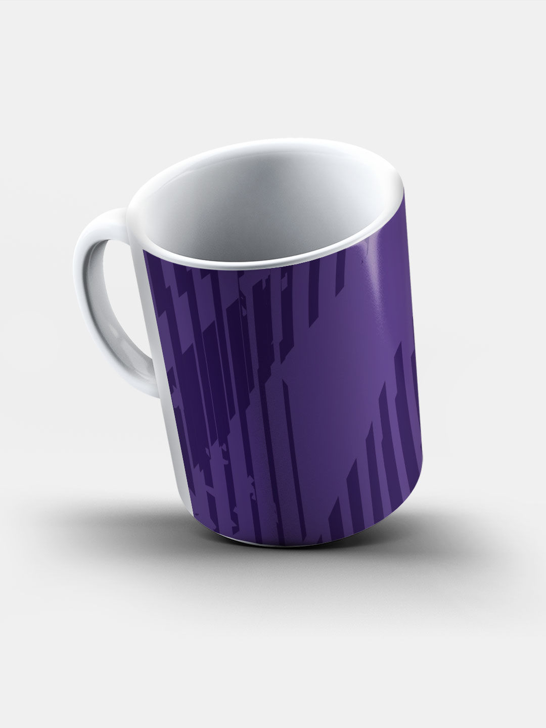 Kolkata Knight Riders Purple and Gold Logo Printed Ceramic Glossy Coffee Mug 325 ml - Pack of 1 (5)