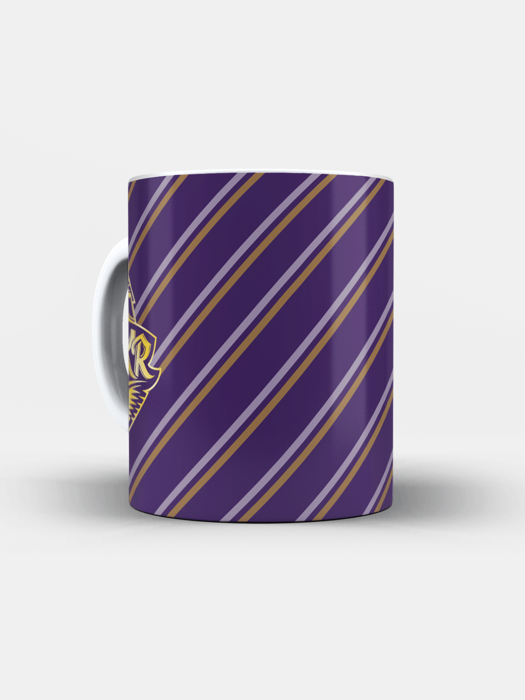 Kolkata Knight Riders Purple and Gold Printed Ceramic Glossy Coffee Mug 325 ml - (Pack of 1) (6)