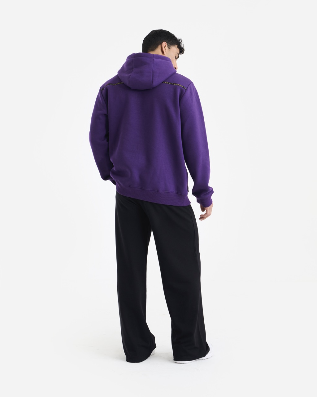 Kolkata Knight Riders Purple Long Sleeves Round Neck Champions Pride Hooded Sweatshirt (8)