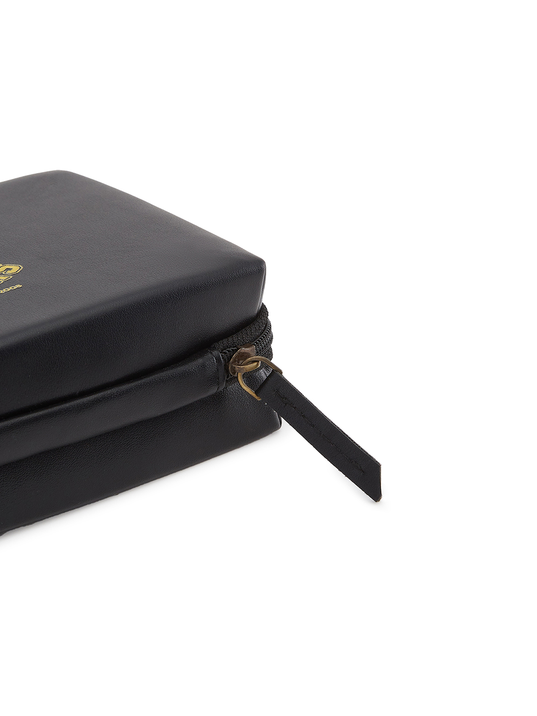 Kolkata Knight Riders Portable Electronics Accessories and Gadget Organizer Bag with Multi Compartments (Black/Yellow) (11)