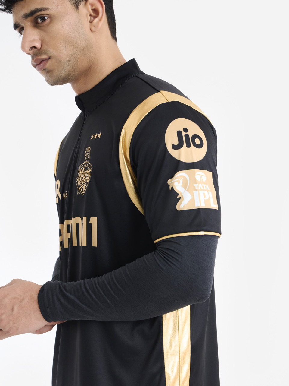 Kolkata Knight Riders Retro Jersey 2008 Version (8)