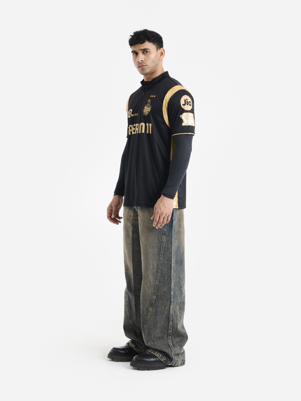 Kolkata Knight Riders Retro Jersey 2008 Version (5)