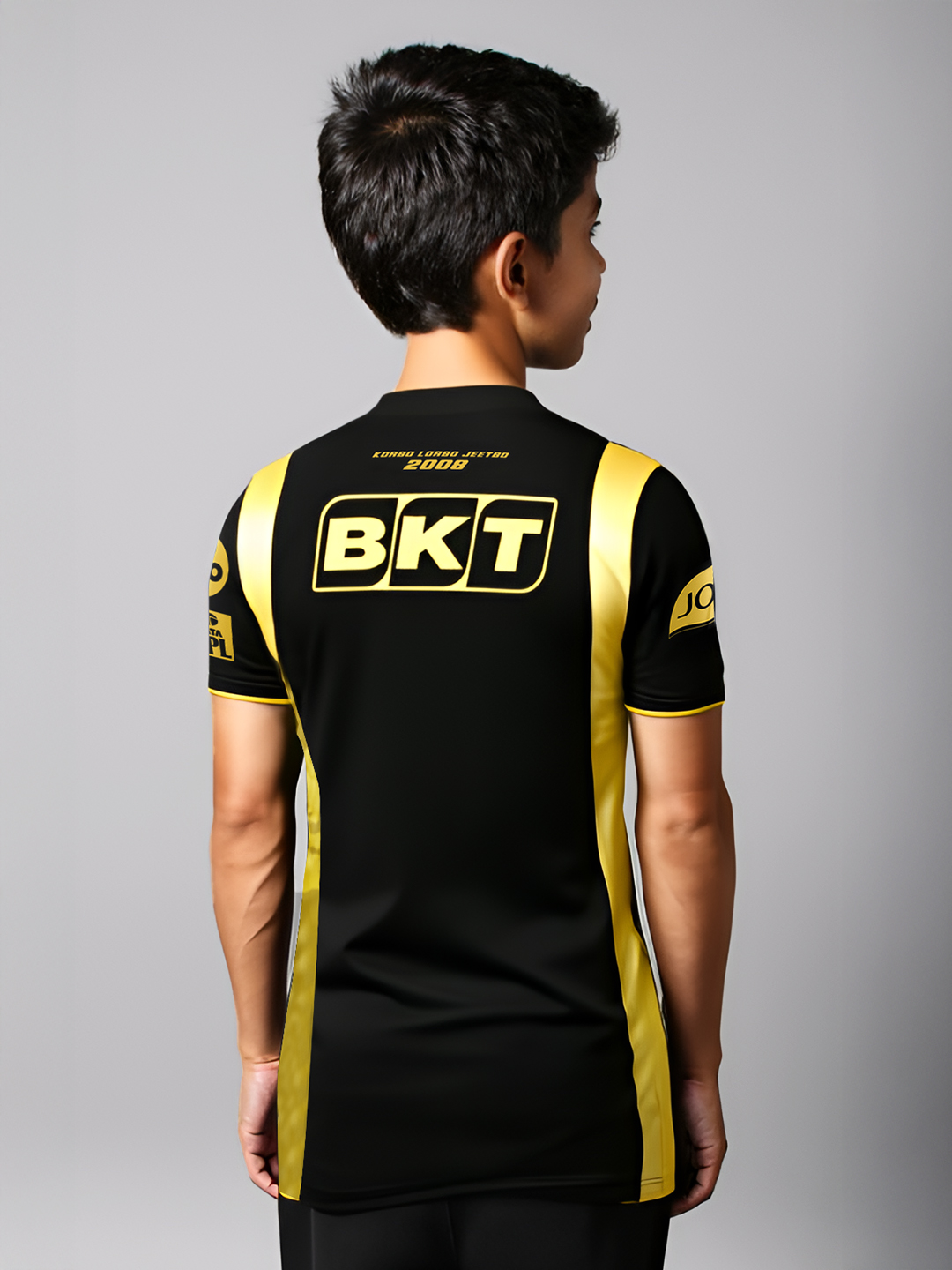 Kolkata Knight Riders Retro Jersey 2008 Version for Kids (2)