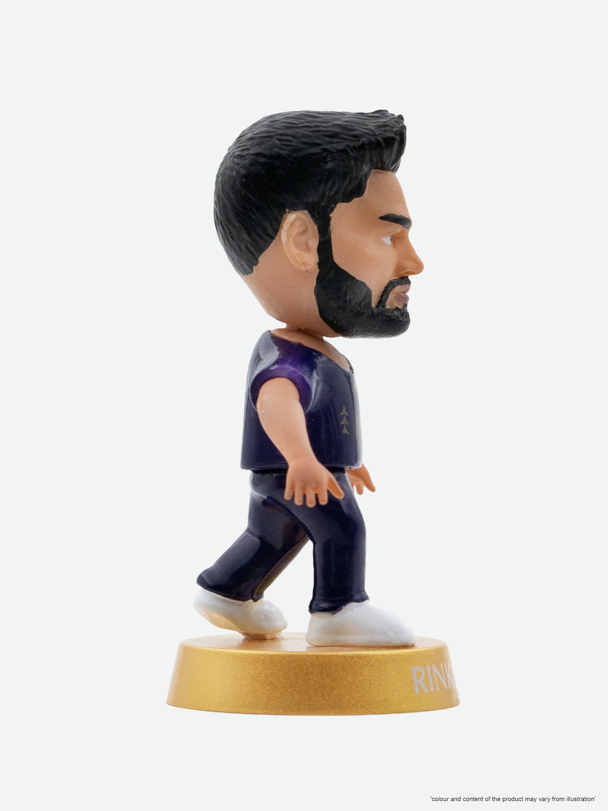 Kolkata Knight Riders Rinku Singh Kolkata Knight Riders Collectible Miniature (5)