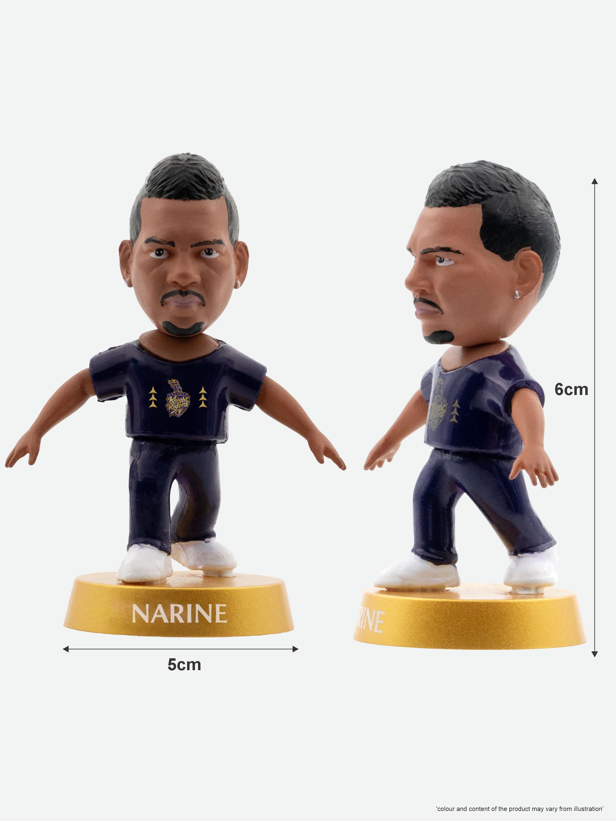 Kolkata Knight Riders Sunil Narine Kolkata Knight Riders Collectible Miniature (7)