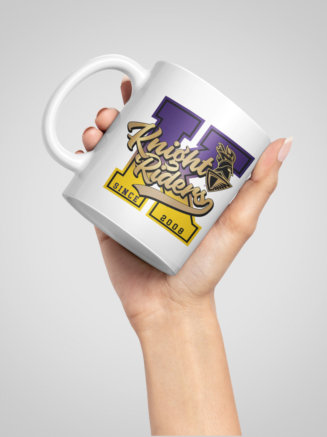 Kolkata Knight Riders Ceramic Glossy Printed Mug, Microwave and Dishwasher Safe, Tea and Coffee Mug - 325 ml (White) - P (3)